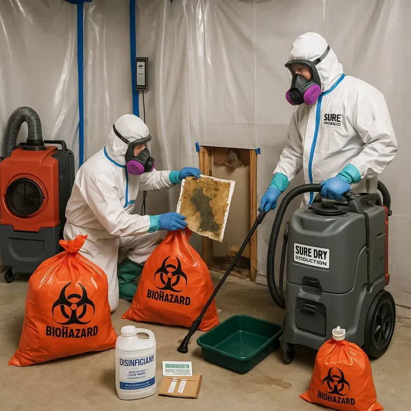Contaminated Water Handling Protocols process in Anna, IL